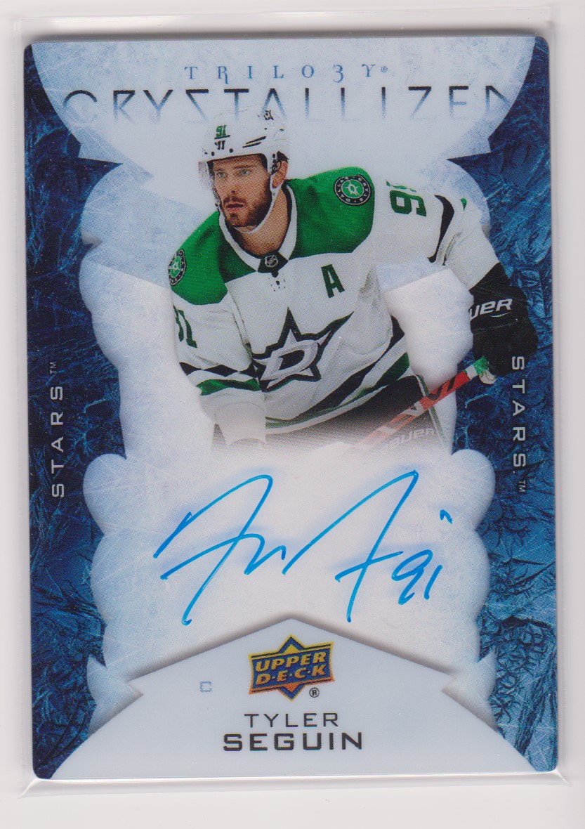 (image for) 2020-21 UD Trilogy Crystallized Signatures #CTS Tyler Seguin SP